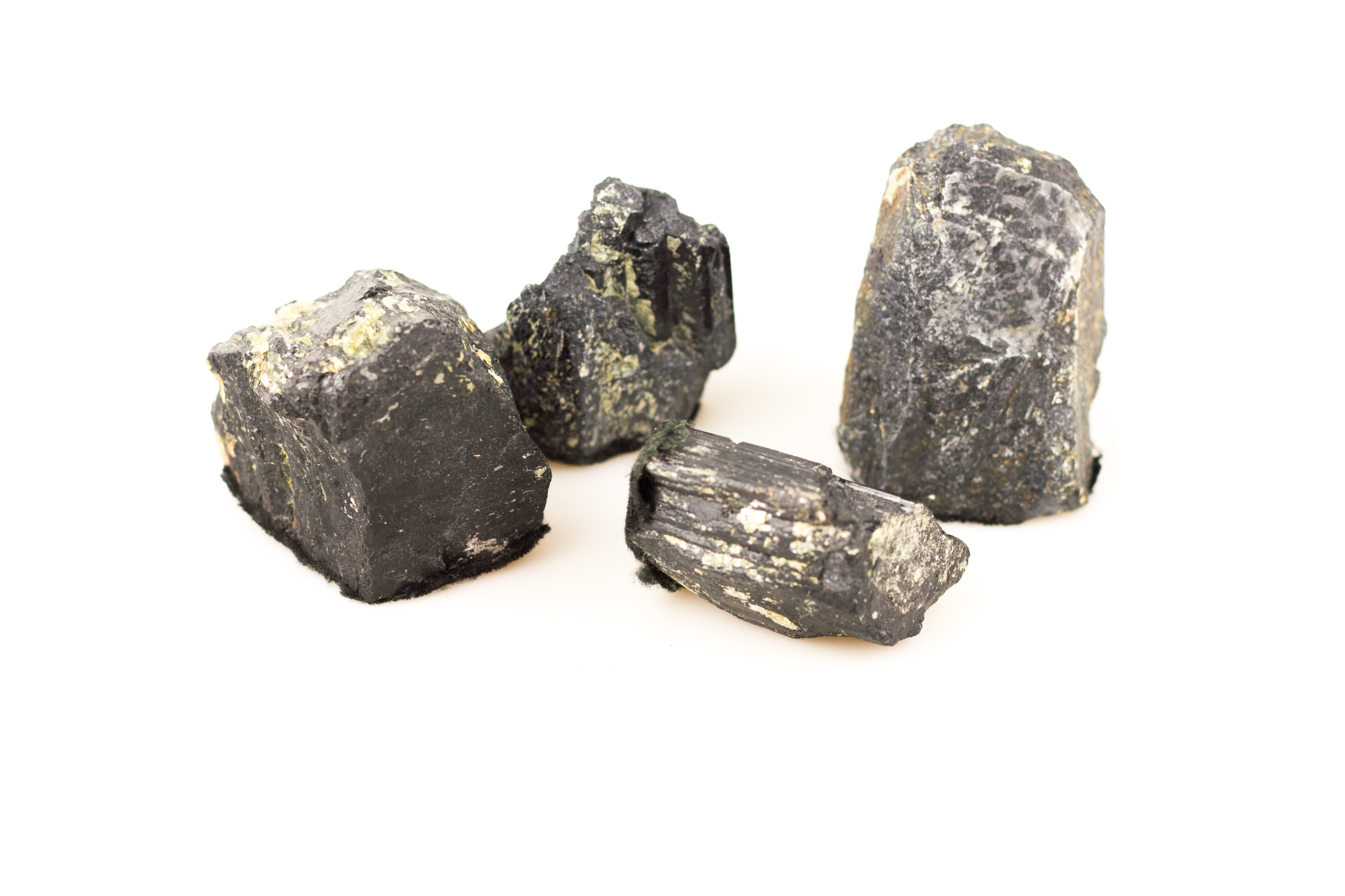 Turmalin schwarz, kleine Rohsteine (2-4 cm) ca. 100g