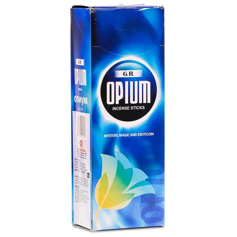 Räucherwerk Opium Sechseck Packung - 20 g