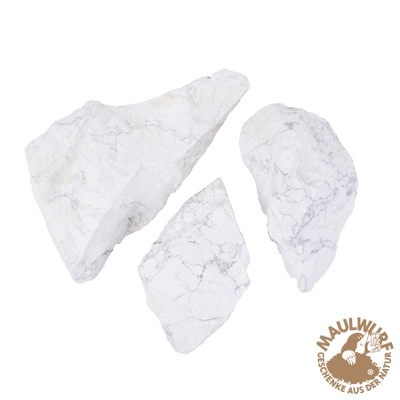 Magnesit Dekostücke groß 7 - 14 cm
