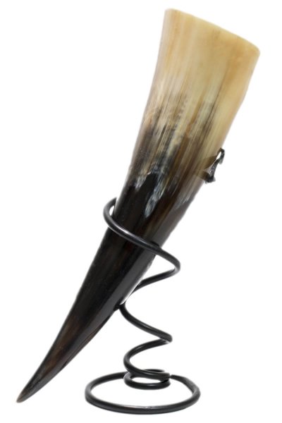 Spiralständer, Hornständer für kleine Trinkhörner