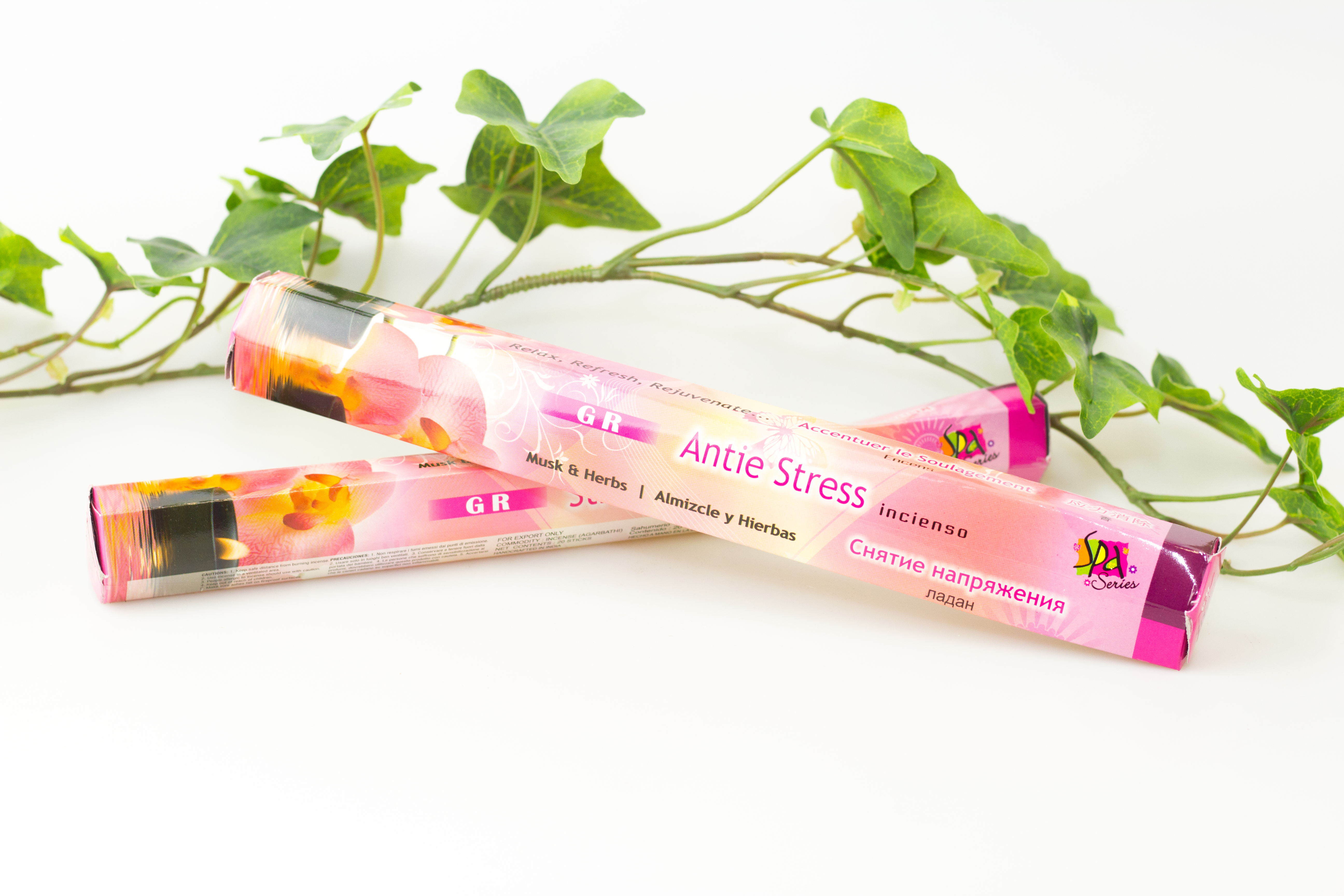 Räucherwerk Stress Relief Sechseck Packung -- 20 g