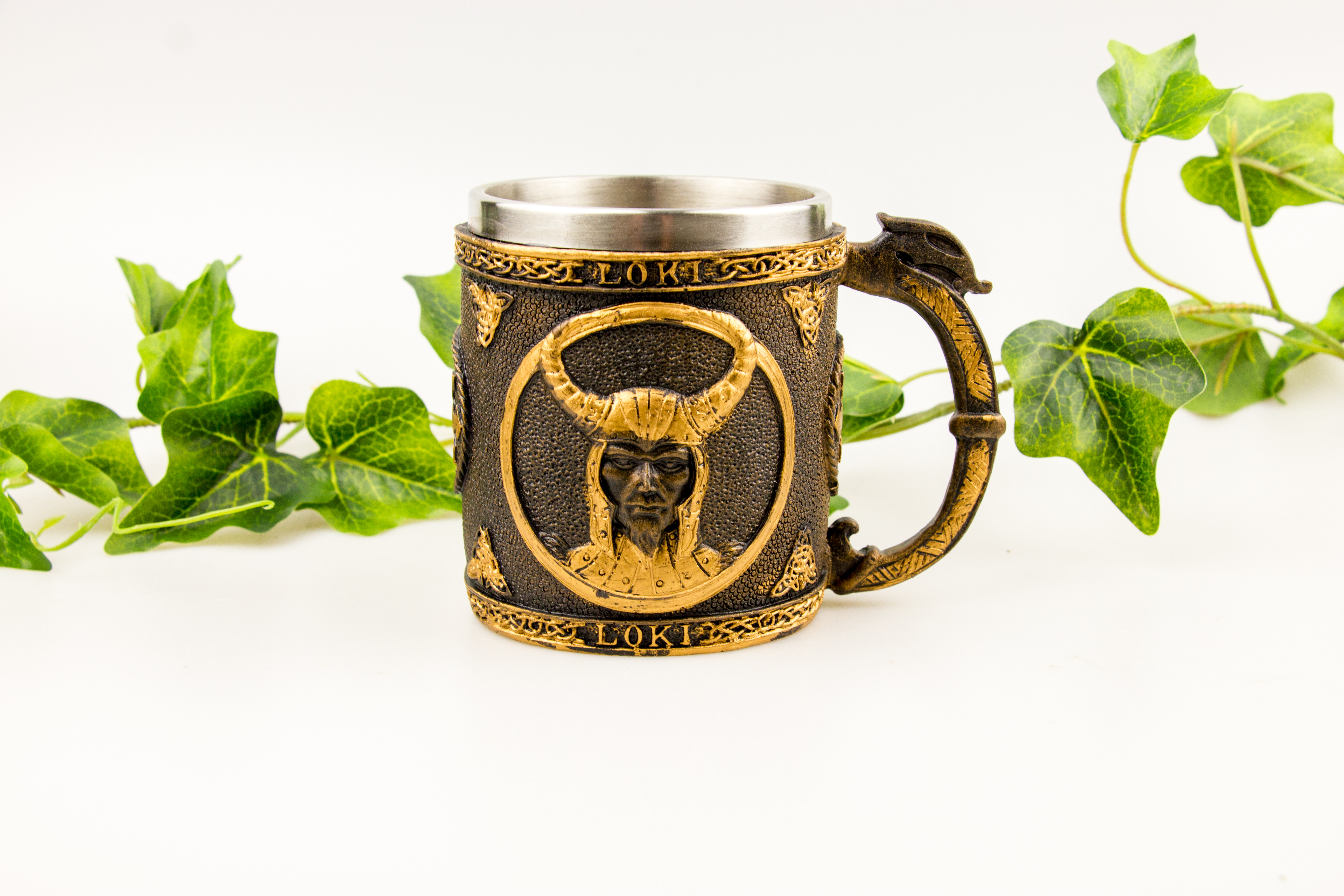 Wikinger Becher Loki - aus Resin