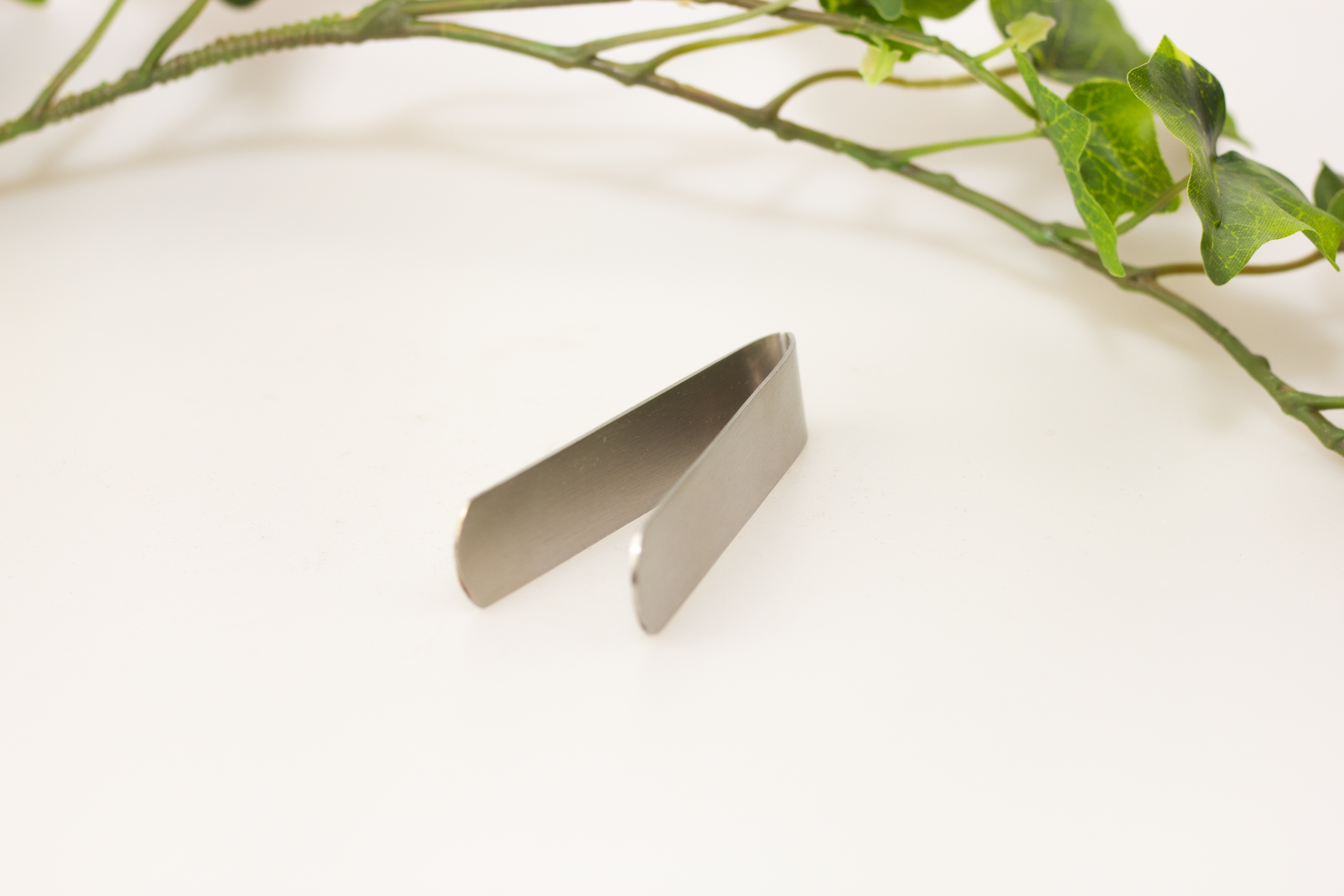 Räucherzange Edelstahl - 7.5 cm